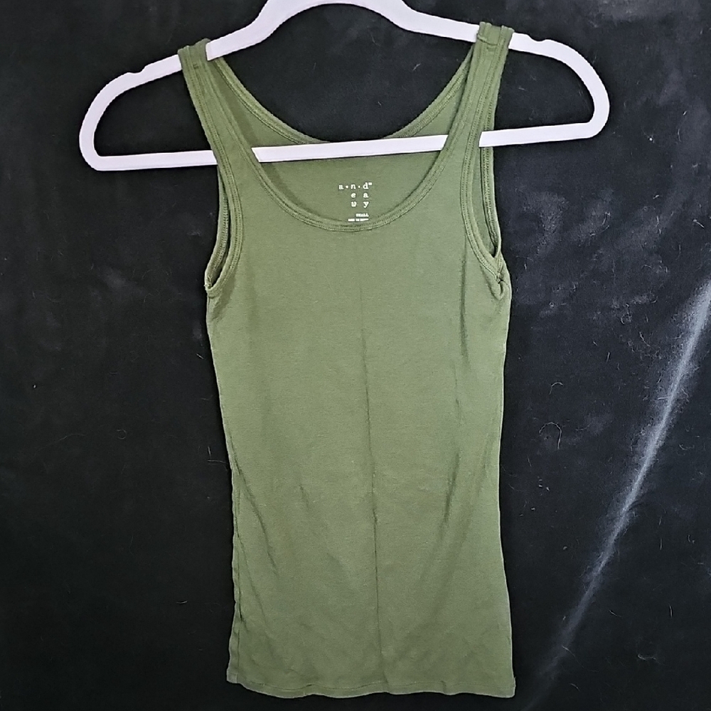 Olive Green Tank Top